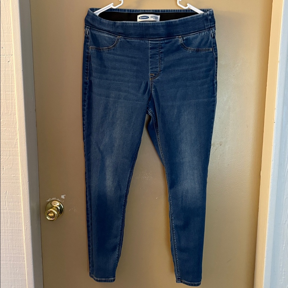 Old Navy Mid-Rise Skinny Jeggings - Blue